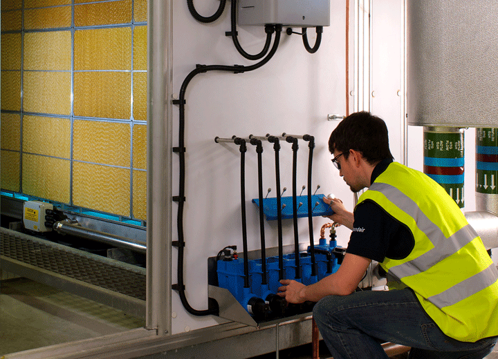 Pautas esenciales para el buen mantenimiento de un sistema humidificador industrial