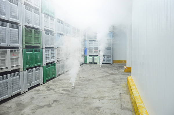 Sistemas nebulizadores industriales para supresión de polvo a través de humidificación natural o tratamientos químicos