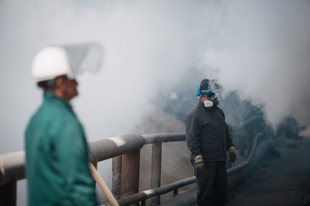 Nebulizadores para simulación de incendios en entrenamientos de seguridad