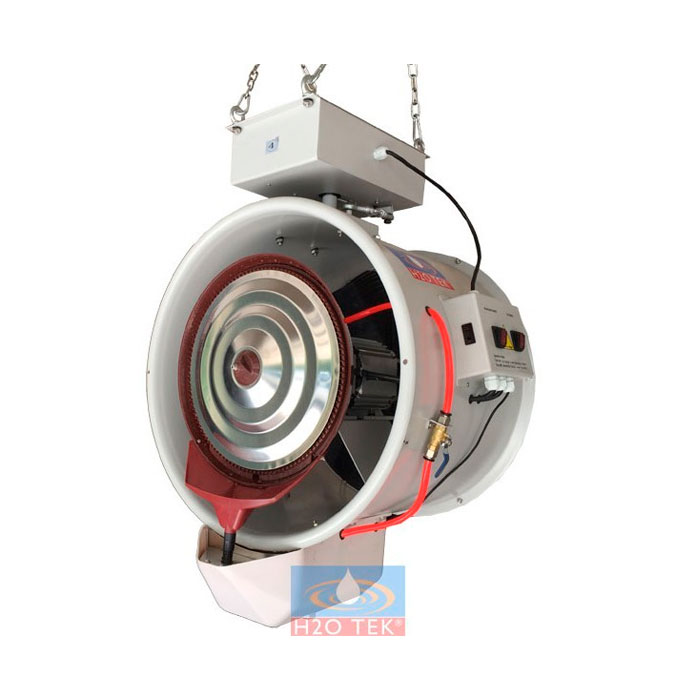 Humidificador Nebulizador Tipo Colgante 12 Gal/Hr (45 L) 220v. 1 Fase 3500 CFM Marca H2OTEK