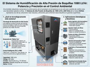 El Sistema de Humidificación de Alta Presión de Boquillas