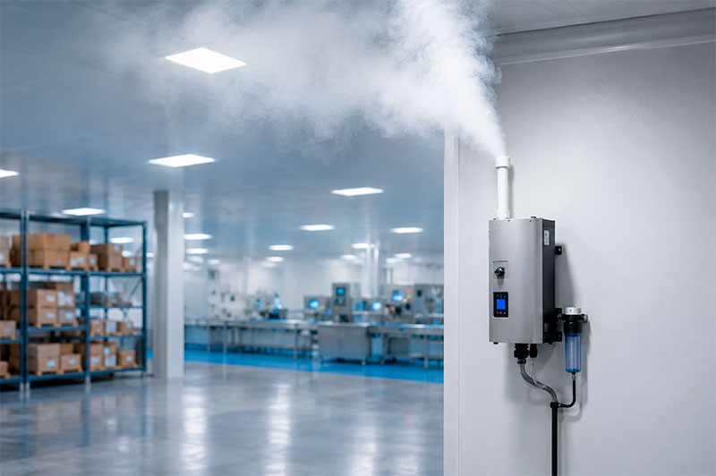 Humidificador sanitizante: Tecnología de sanitización activa del aire