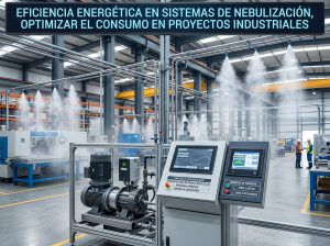 Eficiencia Energética en Sistemas de Nebulización: Cómo Optimizar el Consumo en Proyectos Industriales