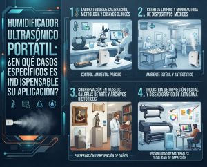Humidificador Ultrasónico Portátil: ¿En qué casos específicos es indispensable su aplicación?